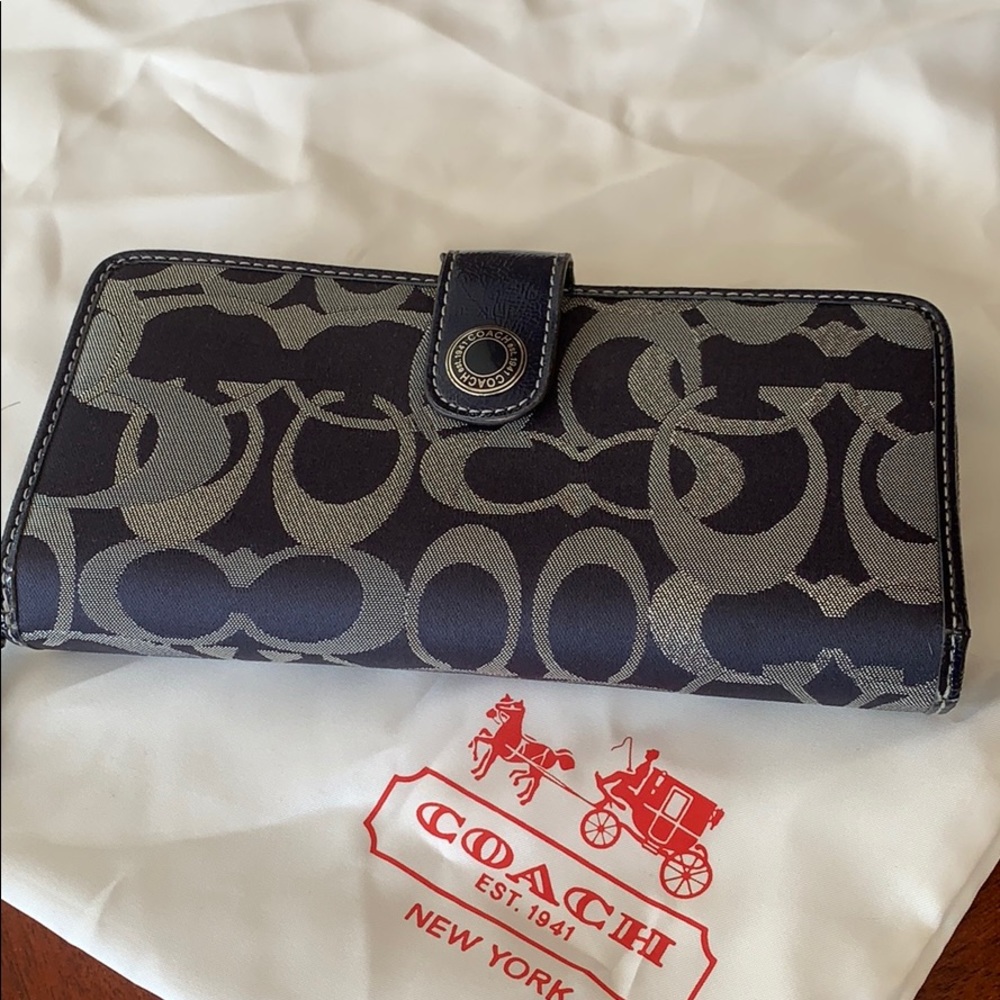 Coach Signature Collection Wallet